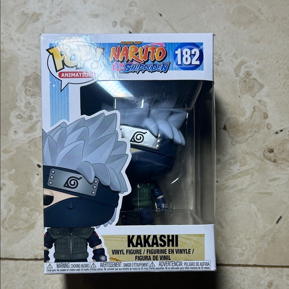 Funko Naruto Shippuden Kakashi Vinyl Figure - Black and Blue